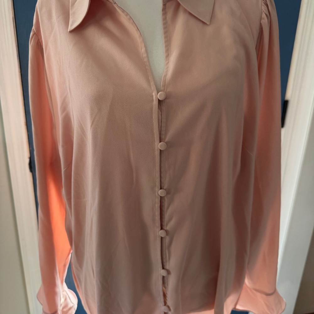 Jaclyn Smith blouse with camisole